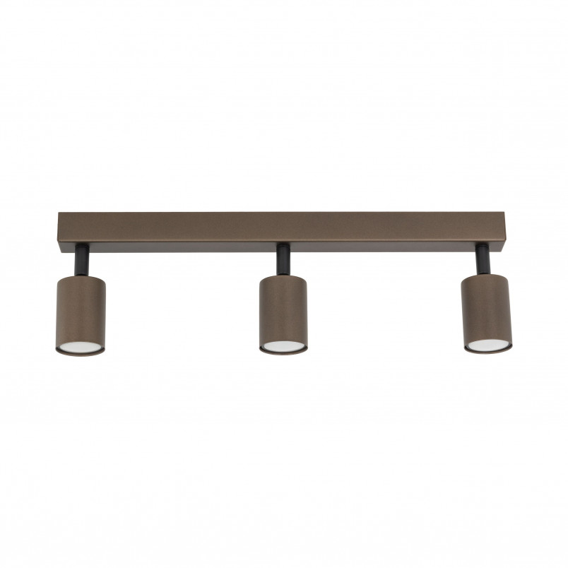 Reflektor sufitowy 3 punktowy TK Lighting - Brązowy | TK Lighting