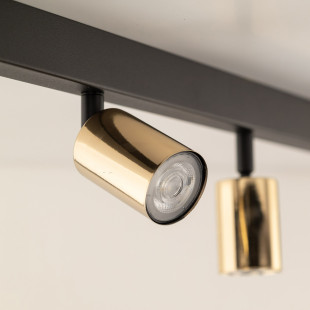 Reflektor sufitowy 6 punktowy Top Gold - TK Lighting | Lampa Złota