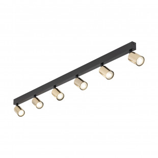 Reflektor sufitowy 6 punktowy Top Gold - TK Lighting | Lampa Złota