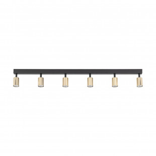 Reflektor sufitowy 6 punktowy Top Gold - TK Lighting | Lampa Złota