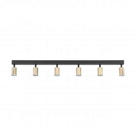 Reflektor sufitowy 6 punktowy Top Gold - TK Lighting | Lampa Złota