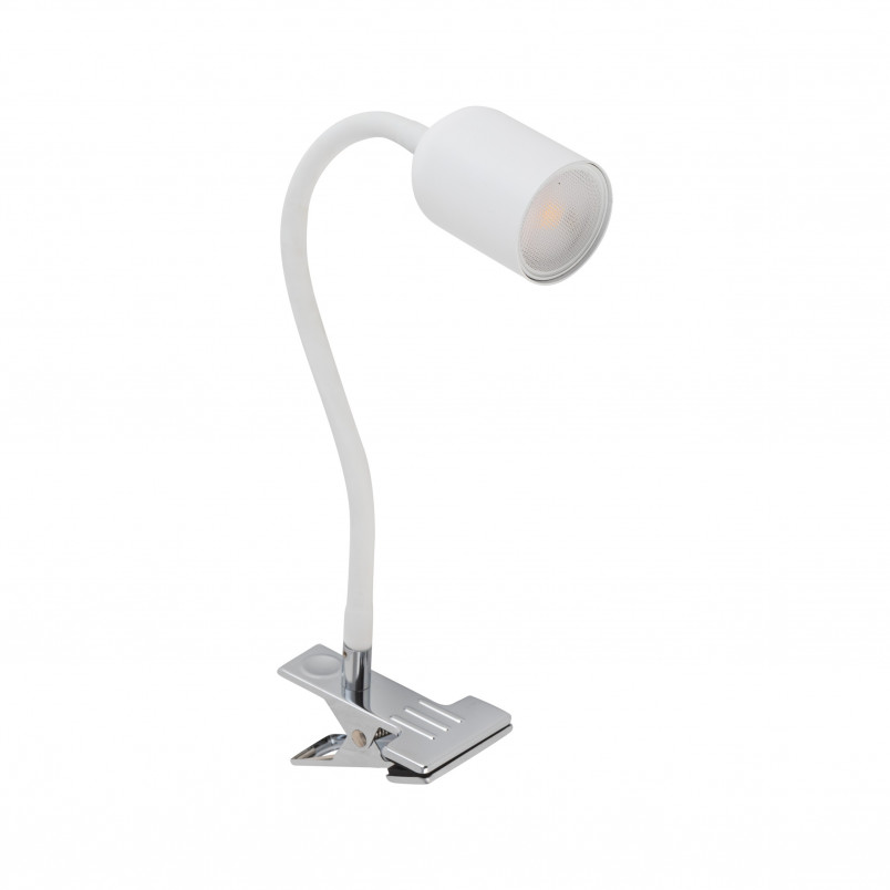 Lampka klips Top biała TK Lighting - Nowoczesne oświetlenie
