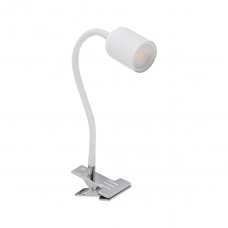Lampka klips Top biała TK Lighting - Nowoczesne oświetlenie