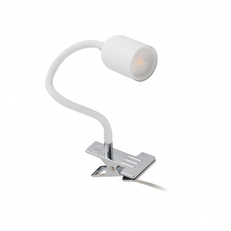 Lampka klips Top biała TK Lighting - Nowoczesne oświetlenie