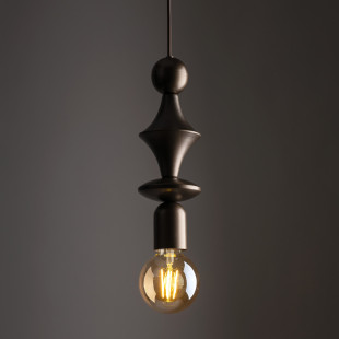 Lampa wisząca Tower Brown TK Lighting - Skandynawski Design