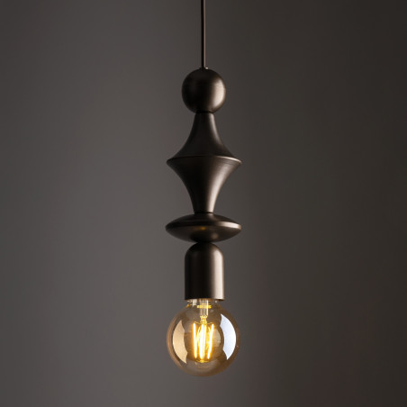 Lampa wisząca Tower Brown TK Lighting - Skandynawski Design
