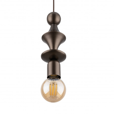 Lampa wisząca Tower Brown TK Lighting - Skandynawski Design