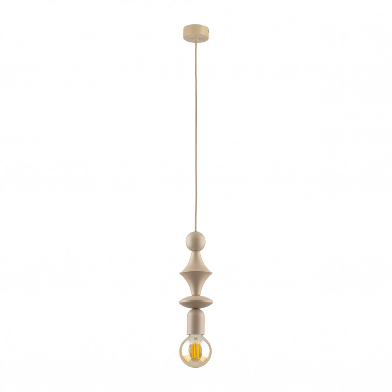 Lampa wisząca Tower Sabia beżowa TK Lighting | Skandynawski design