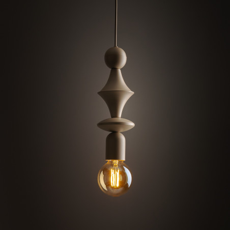 Lampa wisząca Tower Sabia beżowa TK Lighting | Skandynawski design