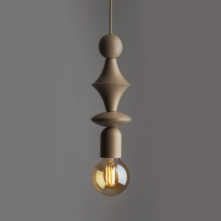 Lampa wisząca Tower Sabia beżowa TK Lighting | Skandynawski design