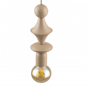 Lampa wisząca Tower Sabia beżowa TK Lighting | Skandynawski design