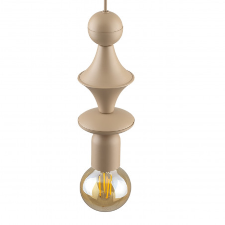 Lampa wisząca Tower Sabia beżowa TK Lighting | Skandynawski design