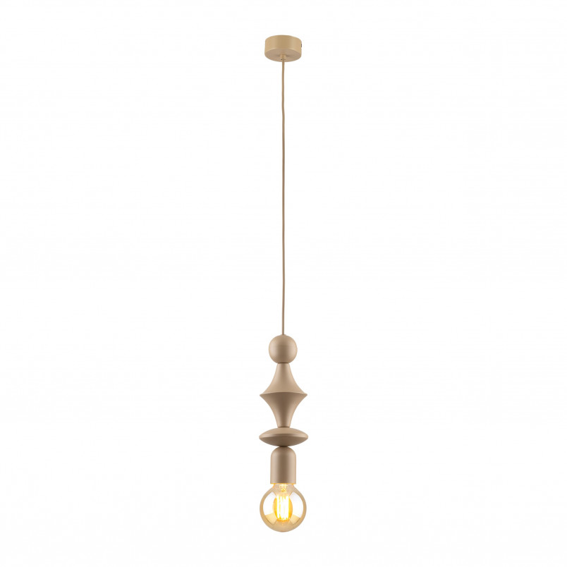 Lampa wisząca Tower Sabia beżowa TK Lighting | Skandynawski design