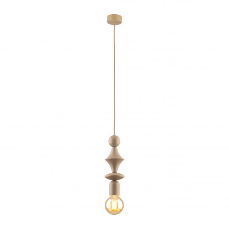 Lampa wisząca Tower Sabia beżowa TK Lighting | Skandynawski design