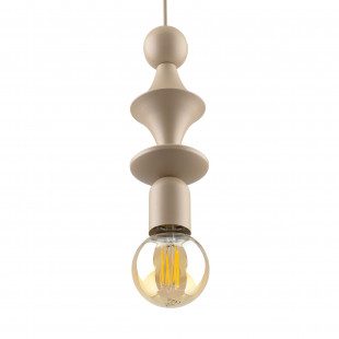 Lampa wisząca Tower Sabia beżowa TK Lighting | Skandynawski design