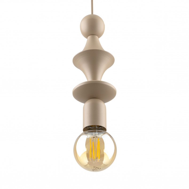 Lampa wisząca Tower Sabia beżowa TK Lighting | Skandynawski design
