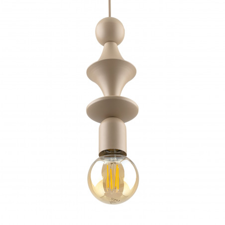 Lampa wisząca Tower Sabia beżowa TK Lighting | Skandynawski design