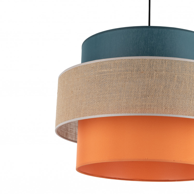 Lampa wisząca Trio Juta | Kolorowa, Boho | TK Lighting