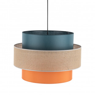 Lampa wisząca Trio Juta | Kolorowa, Boho | TK Lighting
