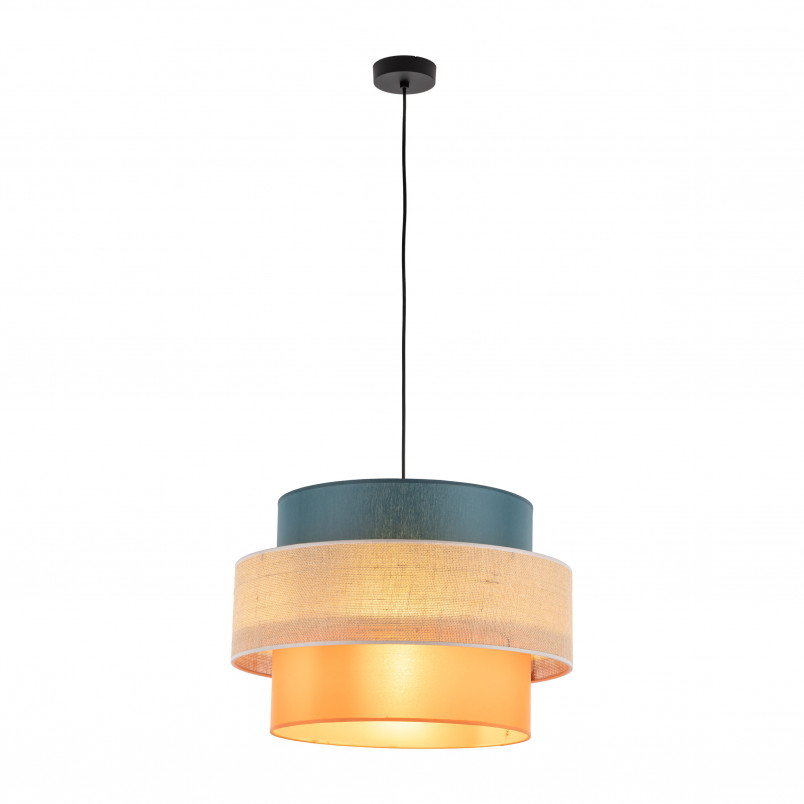 Lampa wisząca Trio Juta | Kolorowa, Boho | TK Lighting