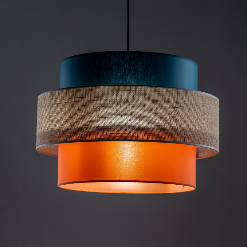 Lampa wisząca Trio Juta | Kolorowa, Boho | TK Lighting