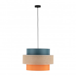 Lampa wisząca Trio Juta | Kolorowa, Boho | TK Lighting
