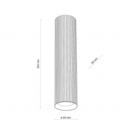 Lampa Spot Tune czarna TK Lighting | Nowoczesny design