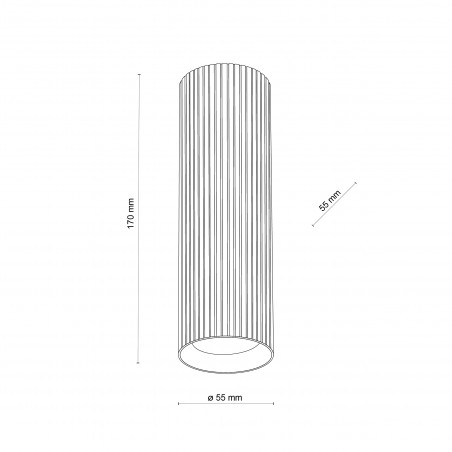 Lampa spot Tune czarna TK Lighting | Nowoczesny design