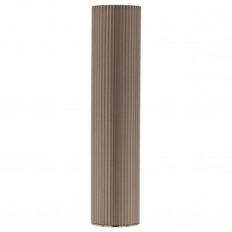 Lampa spot tuba ryflowana Tune - TK Lighting | Brązowa