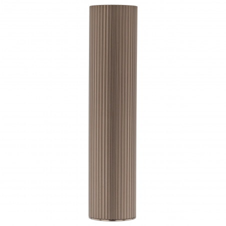 Lampa spot tuba ryflowana Tune - TK Lighting | Brązowa