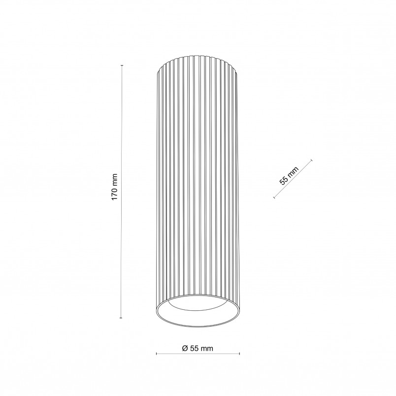 Lampa spot Tune biała TK Lighting | Nowoczesny design