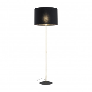 Lampa podłogowa Umberto | Czarna i złota | TK Lighting