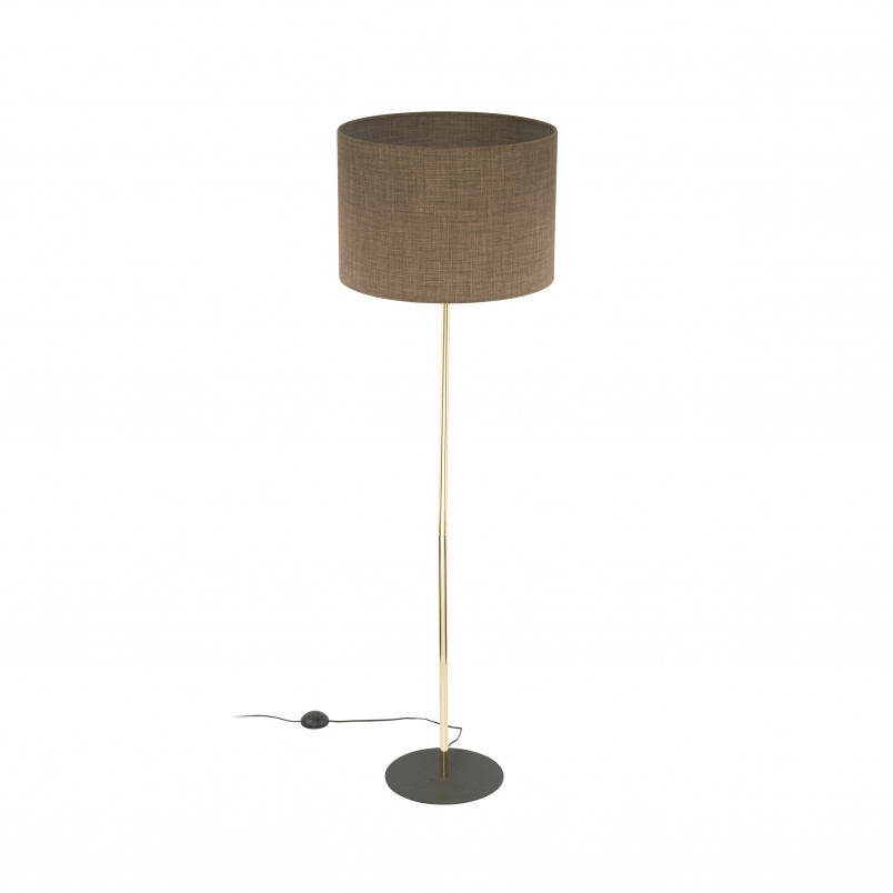 Lampa podłogowa Umberto | Brąz/Złoto | TK Lighting