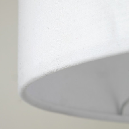 Lampa Umberto 160cm - Złoty Trójnóg, Biały Abażur | TK Lighting