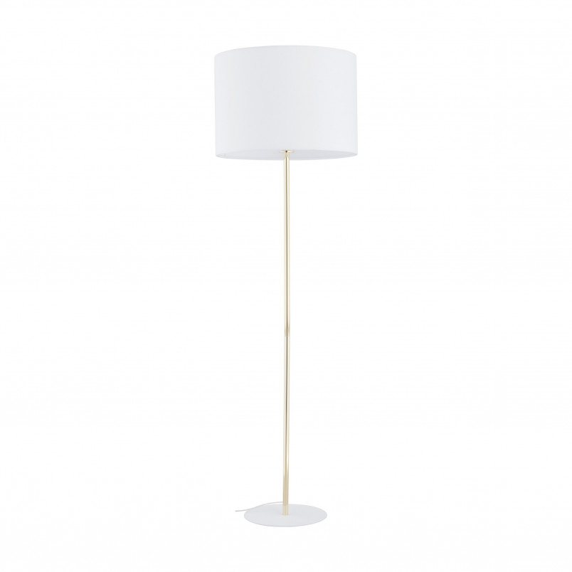 Lampa podłogowa biało-złota Umberto 160cm | TK Lighting