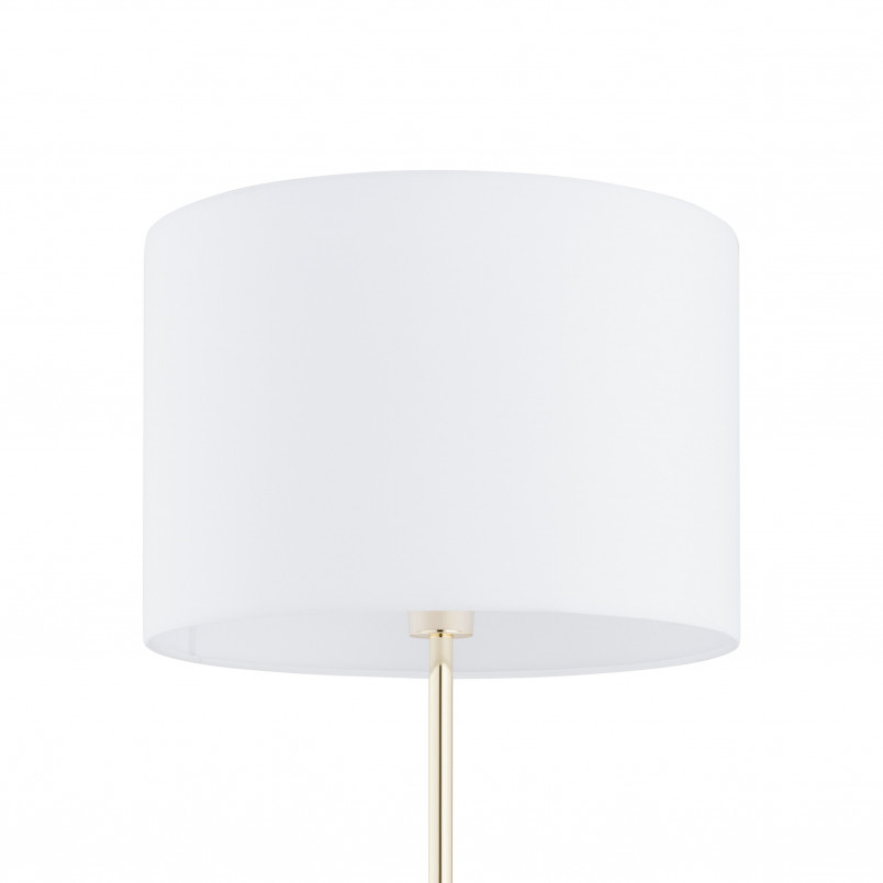 Lampa podłogowa biało-złota Umberto 160cm | TK Lighting