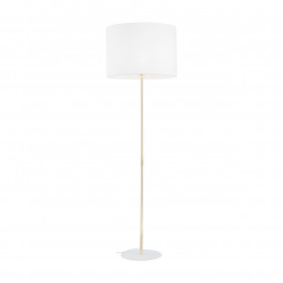 Lampa podłogowa biało-złota Umberto 160cm | TK Lighting