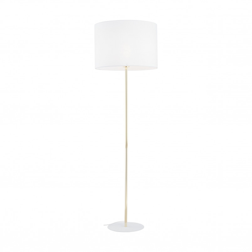 Lampa podłogowa biało-złota Umberto 160cm | TK Lighting