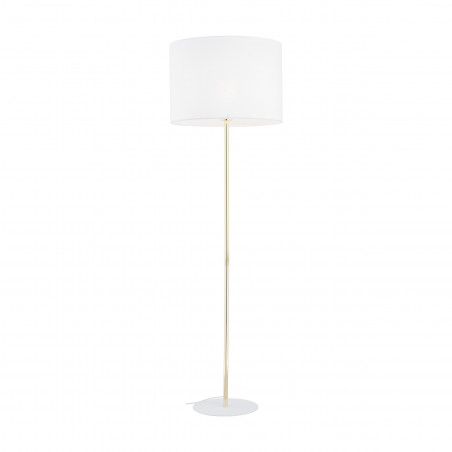 Lampa podłogowa biało-złota Umberto 160cm | TK Lighting