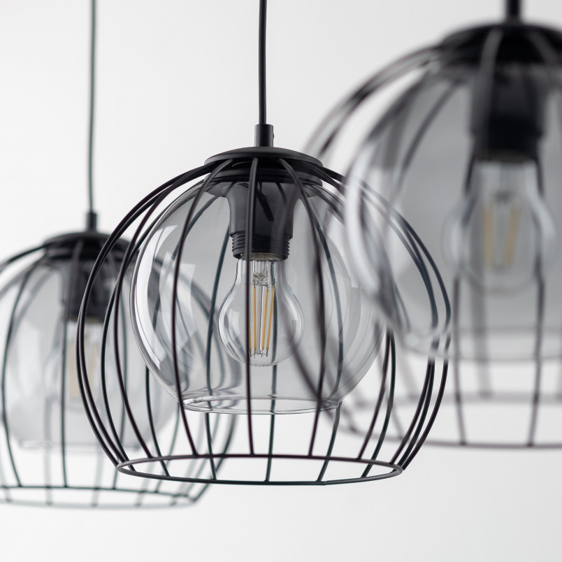 Lampa wisząca Universo czarna TK Lighting - nowoczesny design