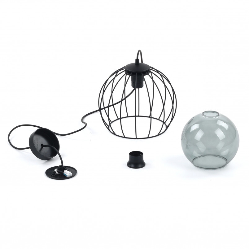 Lampa wisząca Universo czarna - TK Lighting | Nowoczesny design