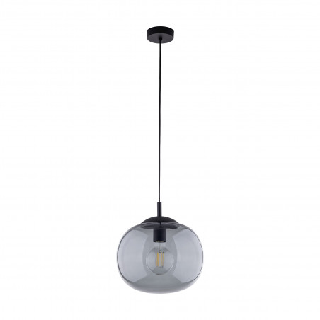 Lampa wisząca szklana Vibe - TK Lighting | Grafitowa, 30cm