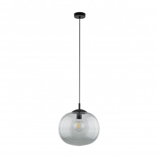 Lampa wisząca Vibe - grafitowa, szklana - TK Lighting