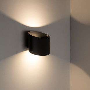 Kinkiet elewacyjny Verto LED TK Lighting | Czarny, IP54
