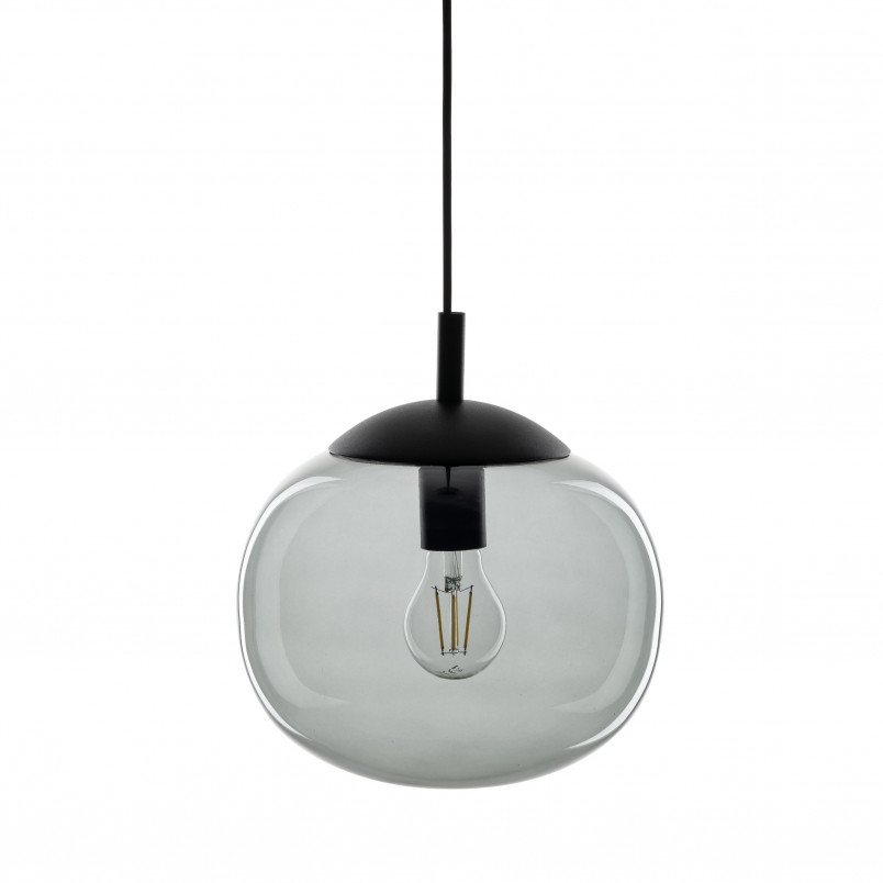Lampa wisząca Vibe - grafitowa, szklana - TK Lighting
