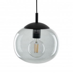 Lampa wisząca Vibe - grafitowa, szklana - TK Lighting