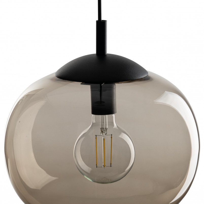 Lampa wisząca szklana Vibe 25cm topaz TK Lighting - Kup teraz!