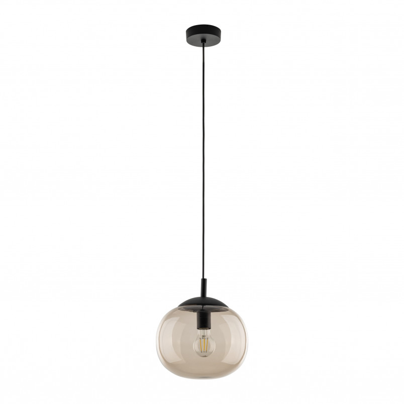 Lampa wisząca szklana Vibe 30cm topaz TK Lighting | Kup teraz!