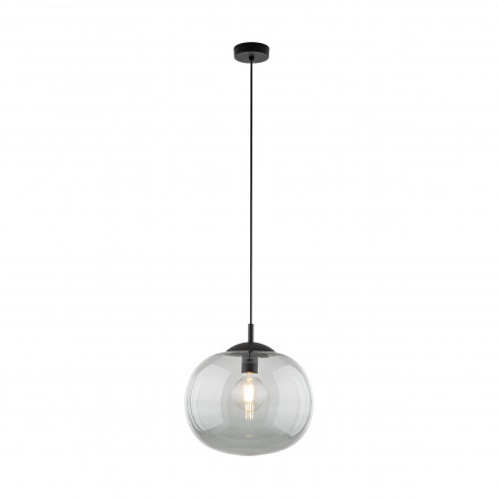 Lampa wisząca Vibe - grafitowa, szklana - TK Lighting