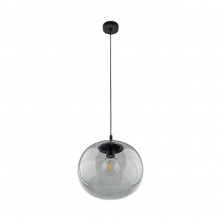 Lampa wisząca Vibe - grafitowa, szklana - TK Lighting